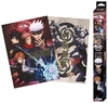 Jujutsu Kaisen - Group & schools - Set van 2 posters in Chibi design - Poster - Unisex - multicolor
