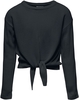 Kids ONLY - Amalia Long-sleeved Knot O-neck - Shirt met lange mouwen - Vrouwen - donkerblauw