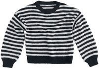 Kids ONLY - Piumo gebreide trui - Sweatshirt - Vrouwen - zwart wit