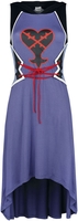 Kingdom Hearts - Herzlose - Medium-lengte jurk - Vrouwen - meerkleurig