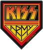Kiss - Army - Patch - Unisex - zwart rood geel