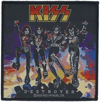Kiss - Destroyer - Patch - Unisex - meerkleurig
