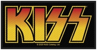 Kiss - Kiss Logo - Patch - Unisex - zwart geel rood