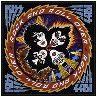 Kiss - Rock & Roll over - Patch - Unisex - meerkleurig