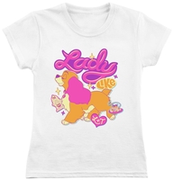 Lady and the Tramp - Kids - Lady Stickers - T-shirt - Vrouwen - wit