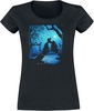 Lady and the Tramp - Silhouette Love - T-shirt - Vrouwen - zwart