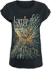 Lamb Of God - Omens Album Cover - T-shirt - Vrouwen - zwart