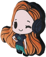 Lara Loft - Chibi Lara - Kussens - Unisex - meerkleurig