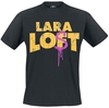 Lara Loft - Lara Lost - T-shirt - Mannen - zwart