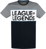 League Of Legends - Classic Logo - T-shirt - Mannen - zwartbruin