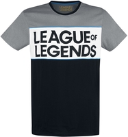 League Of Legends - Classic Logo - T-shirt - Mannen - zwartbruin