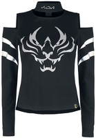 League Of Legends - K/DA - Shirt met lange mouwen - Vrouwen - zwart