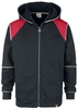 League Of Legends - Noxus - Vest met capuchon - Mannen - zwart rood