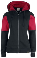League Of Legends - Noxus - Vest met capuchon - Vrouwen - zwart rood