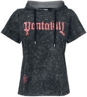 League Of Legends - Pentakill - T-shirt - Vrouwen - zwart grijs