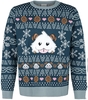 League Of Legends - Poro - kersttrui - Mannen - meerkleurig