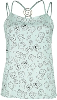 League Of Legends - Poro - Top - Vrouwen - meerkleurig
