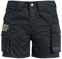League Of Legends - Rift - Hot Pants - Vrouwen - zwart