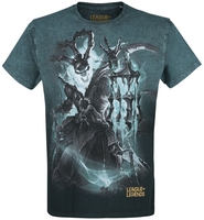 League Of Legends - Thresh - T-shirt - Mannen - blauw