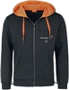 LEC - Break The Meta - Vest met capuchon - Mannen - zwart oranje