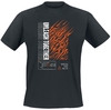 LEC - UT Texture - T-shirt - Mannen - zwart