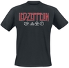 Led Zeppelin - Logo & Symbols - T-shirt - Mannen - zwart