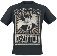 Led Zeppelin - Madison Square Garden 1975 - T-shirt - Mannen - zwart