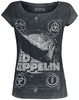 Led Zeppelin - Shook Me - T-shirt - Vrouwen - zwart grijs