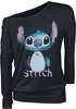 Lilo & Stitch - Graffiti - Shirt met lange mouwen - Vrouwen - zwart