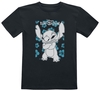 Lilo & Stitch - Kids - Lilo Party - T-shirt - Unisex - zwart