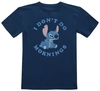 Lilo & Stitch - Kids - Mornings - T-shirt - Unisex - blauw