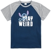 Lilo & Stitch - Kids - Stay Weird - T-shirt - Unisex - grijs blauw