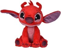 Lilo & Stitch - Leroy - Pluchen figuur - Unisex - rood