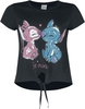 Lilo & Stitch - Love - T-shirt - Vrouwen - zwart