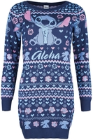 Lilo & Stitch - Lovely - Medium-lengte jurk - Vrouwen - meerkleurig