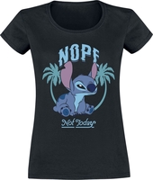Lilo & Stitch - Nope Not Today - T-shirt - Vrouwen - zwart