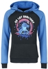 Lilo & Stitch - So Not Ordinary - Trui met capuchon - Vrouwen - zwart blauw