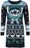 Lilo & Stitch - Stitch - Medium-lengte jurk - Vrouwen - meerkleurig