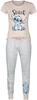 Lilo & Stitch - Stitch - Pyjama - Vrouwen - grijs rose