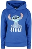Lilo & Stitch - Stitch - Sit - Trui met capuchon - Vrouwen - blauw