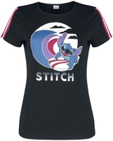 Lilo & Stitch - Surf & Destroy - T-shirt - Vrouwen - zwart