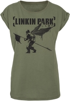 Linkin Park - Hybrid theory - T-shirt - Vrouwen - olijf