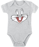 Looney Tunes - Kids - Bugs Bunny - Body - Unisex - grijs gemêleerd