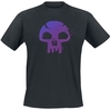 Magic: The Gathering - Black Mana - T-shirt - Mannen - zwart