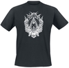 Magic: The Gathering - Four Chars - T-shirt - Mannen - zwart