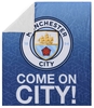 Manchester City - Kuschelige Plüschdecke - Dekens - Unisex - meerkleurig
