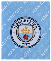 Manchester City - Kuschelige Plüschdecke - Dekens - Unisex - meerkleurig