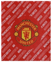 Manchester United - Kuschelige Plüschdecke - Dekens - Unisex - meerkleurig