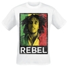 Marley,  Bob - - T-shirt - Mannen - wit