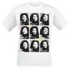 Marley,  Bob - Photo Collage - T-shirt - Mannen - wit
